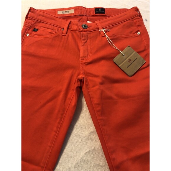 Adriano Goldschmied Women’s Jeans The Stilt Coral Skinny Junior Size 24 X 30 NWT - Picture 3 of 10
